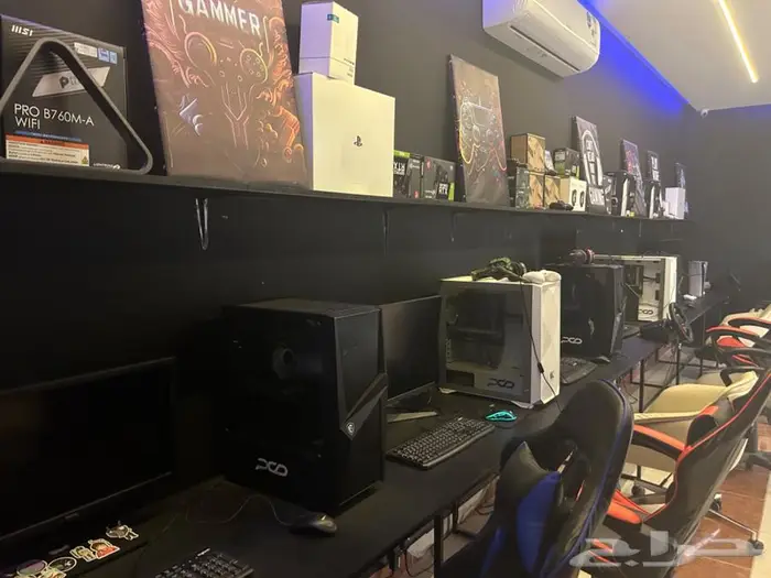 للبيع محل قيمنق بجميع ملحقاته 1