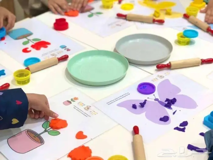 ورشات تعليميو وفنية للاطفال في مكان هادئ 0