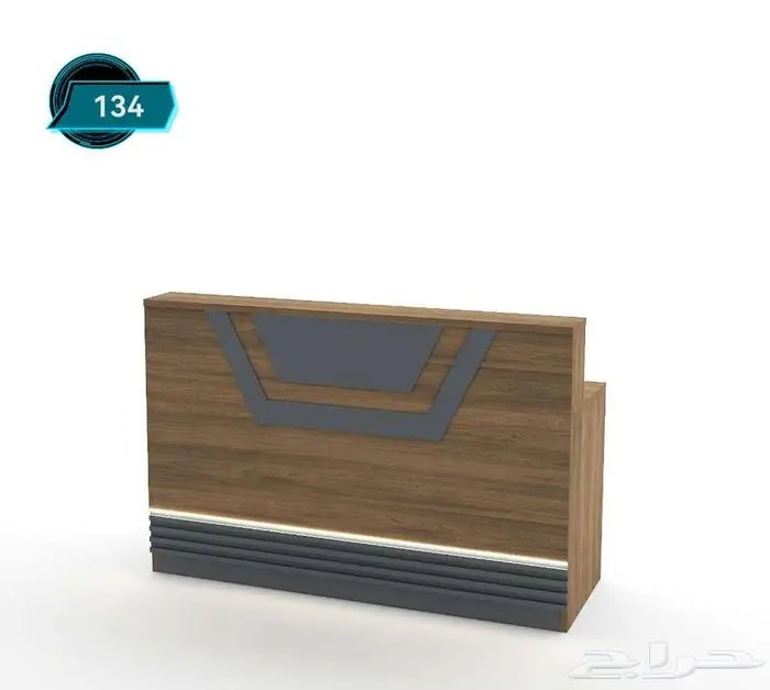 كاونتر مكتب استقبال مودرن فخم متوفر صغير ووسط وكبير كل الوان 10