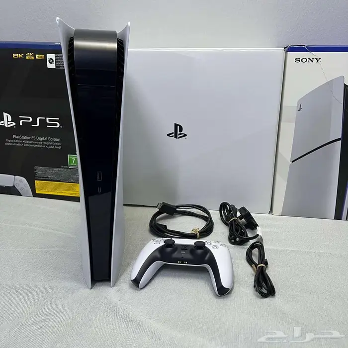 بلايستيشن 5 فات 825 جيجا بلاستيشن 5 سليم 1 تيرا سوني 5 ps5 20