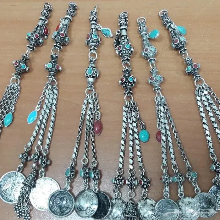 شرابات فضة حلبية 0