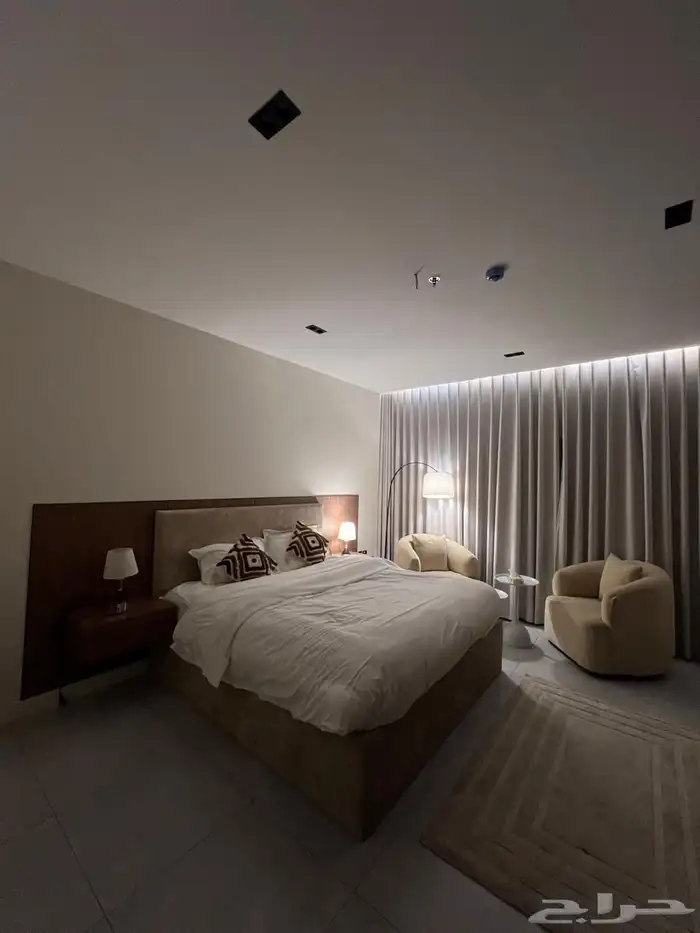 استديو مؤثث بالكامل ايجار شهري في بحر الراكة حي السيف 0