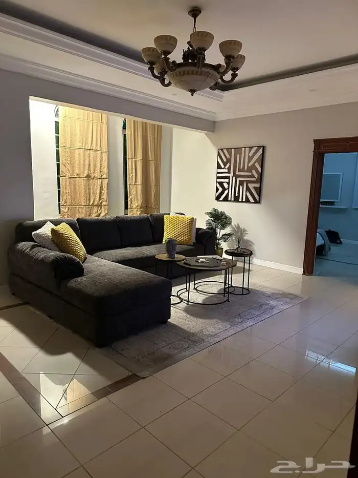 شقة مفروشه حي الربوة للايجار الشهري 2