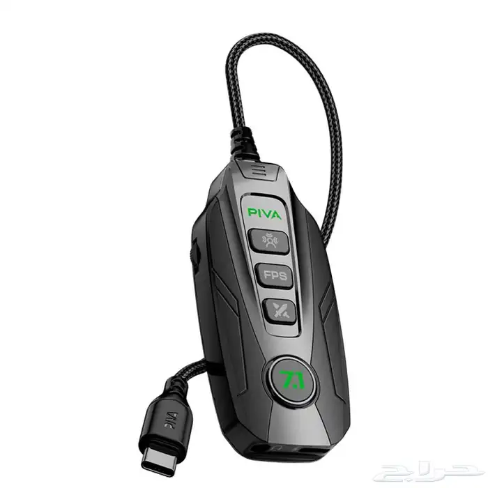 وصلة تايب سي 2in1 شحن بقوة 60w   كرت صوت للسماعة بمنفذ AUX 0