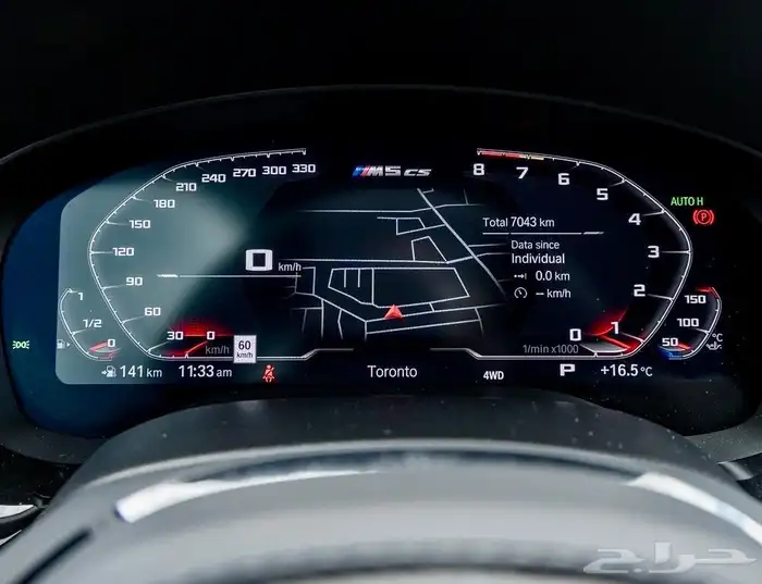 للبيع BMW - M5 - Cs موديل 2022 شبه اصفار وارد كندا 23