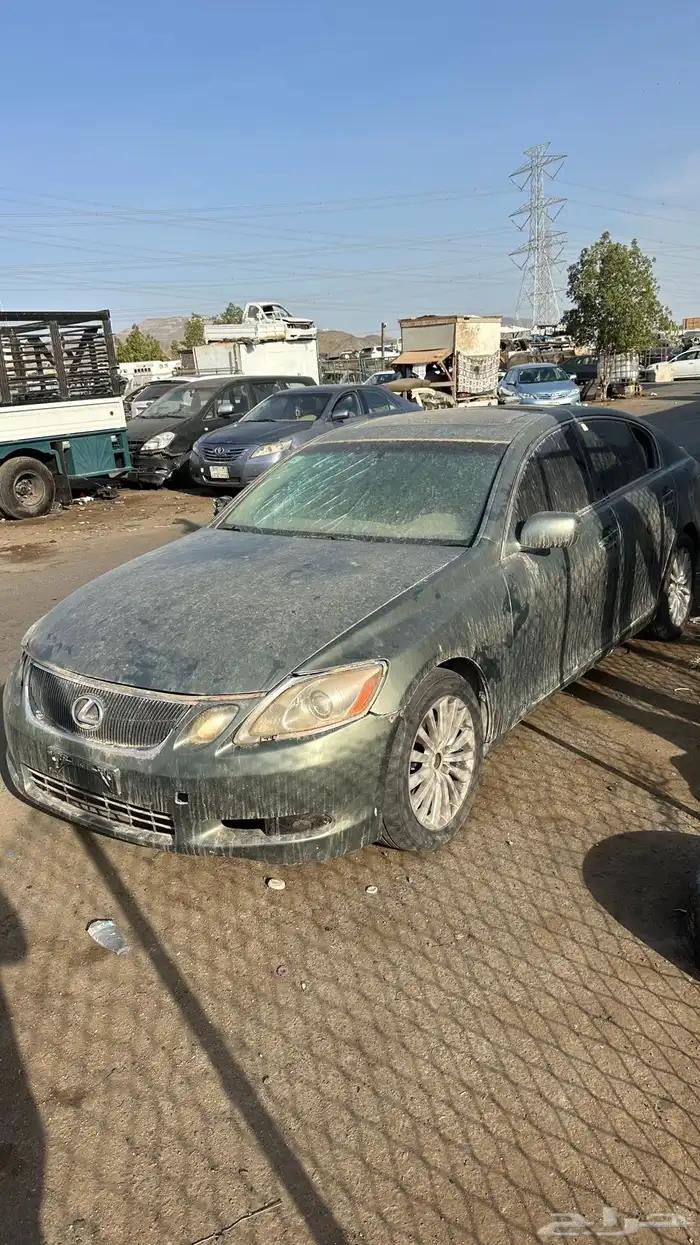 قطع غيار تشليح لكزس جي اس 300 موديل 2006 2