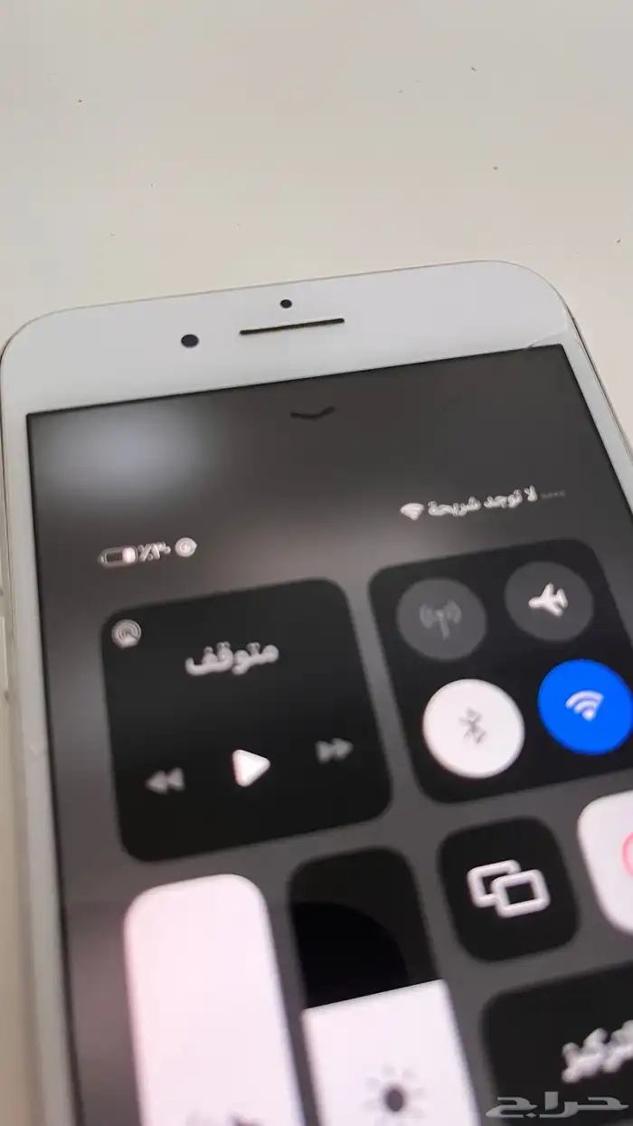 ايفون 7   73   فيه كسر خفيف   صوته واطي ب500 0