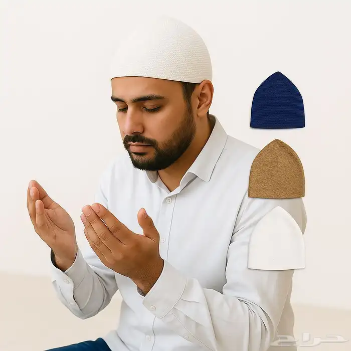طاقية فاخرة عدد 3 قطع 1