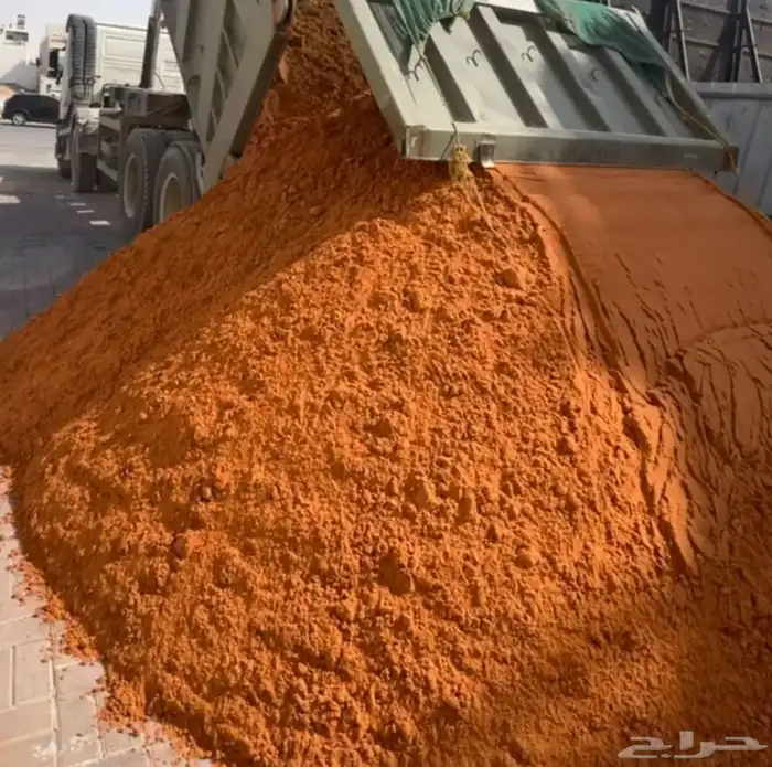توريد رمل احمر 0
