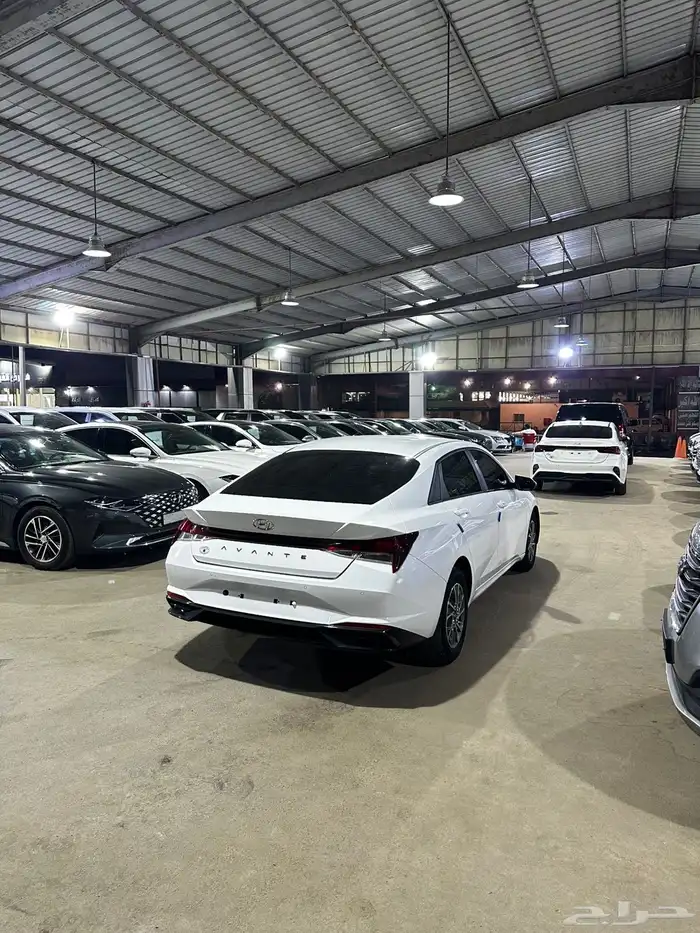 هيونداي النترا ابيض 2021 بنزين وارد كوريا 5