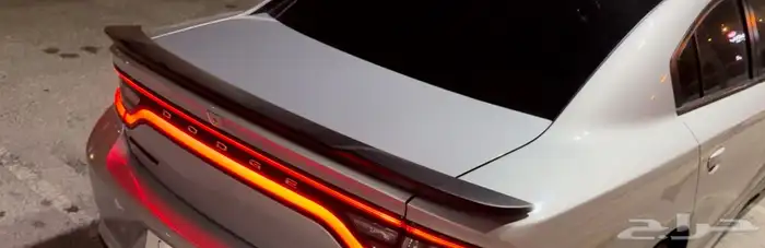 جناح دوج شارجر أسود  مطفي 6