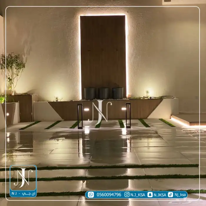 حدائق تصميم وتنفيذ 5