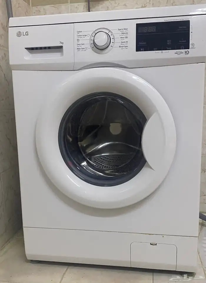 غسالة ال جي LG حالة الجديد 0