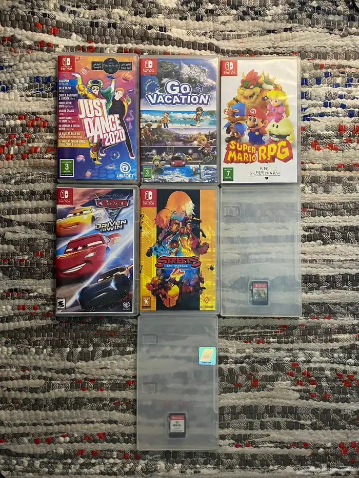 اشرطه نينتندو سويتش 0