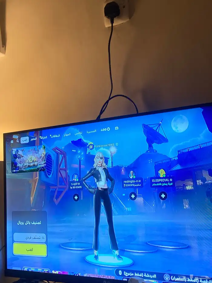 حساب فورت للبيع. فيه 81 سكن و84اكس ومن ظمنهم النجمة 60 مظلة 5