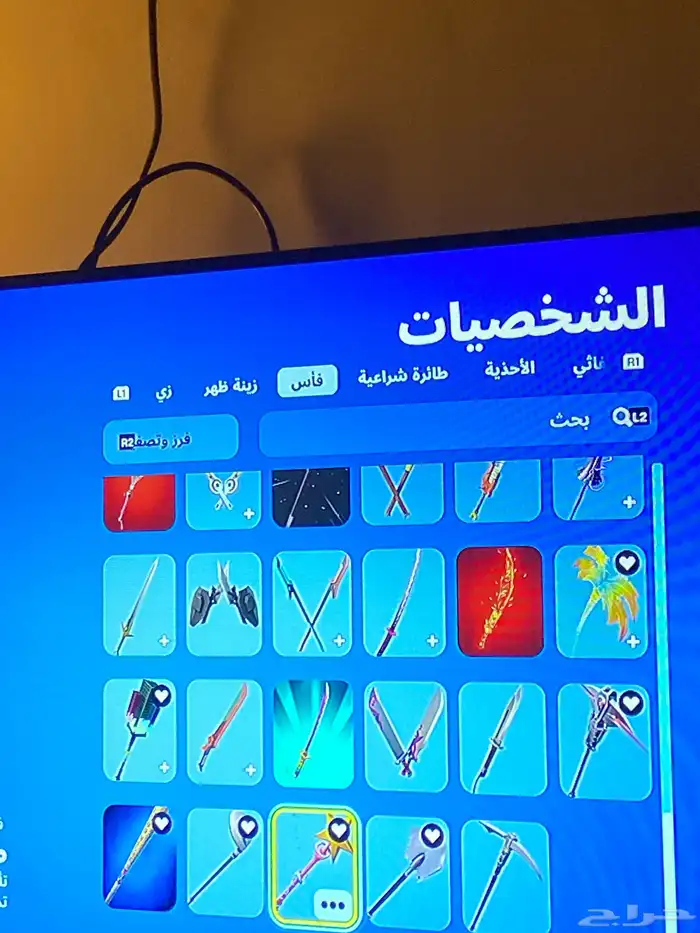 حساب فورت للبيع. فيه 81 سكن و84اكس ومن ظمنهم النجمة 60 مظلة 2