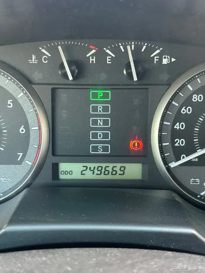 لاندكروزر (GX) 2008 ماشي 249 الف 8V 12