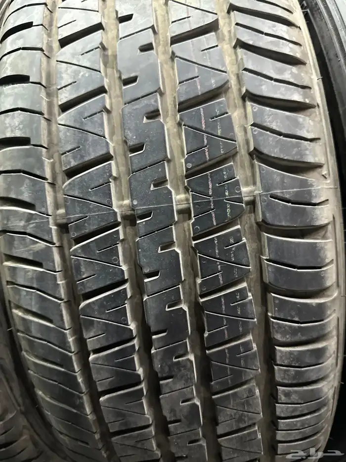 كفرات دنلوب وكاله مقاس 265 55 20 لاندكروزر 24 6