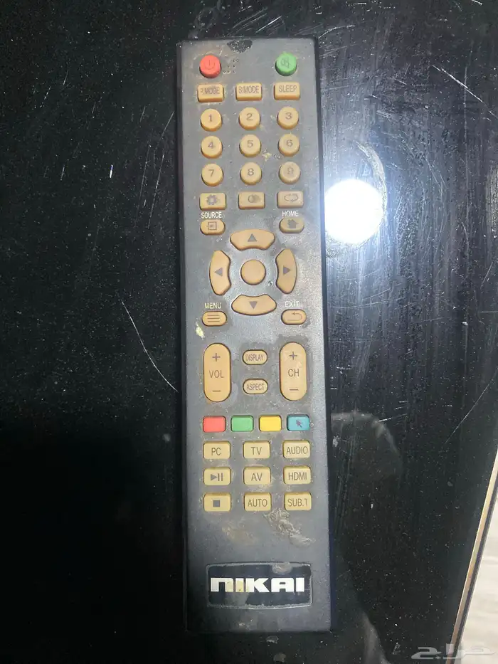 شاشة تلفزيون smart TV للبيع ماركة نيكاي 55 بوصه 4k 1