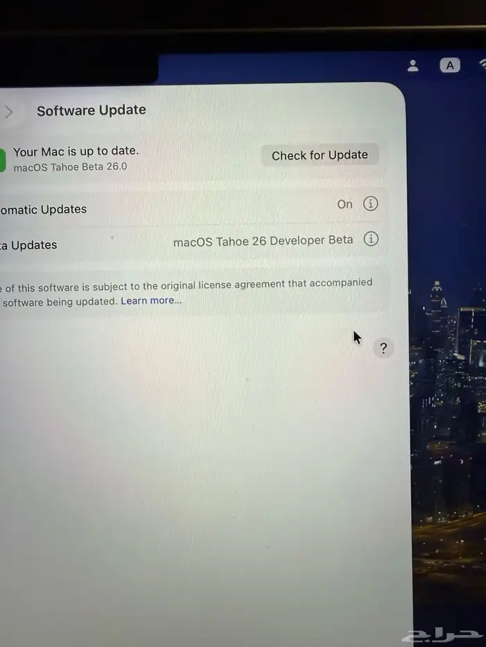 ماك بوك برو M1 pro 6
