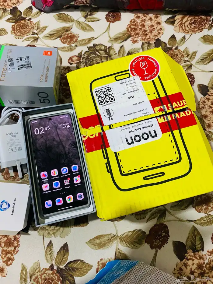 Infinix note 50 pro plus  Brand new.. Only 2 days used 0