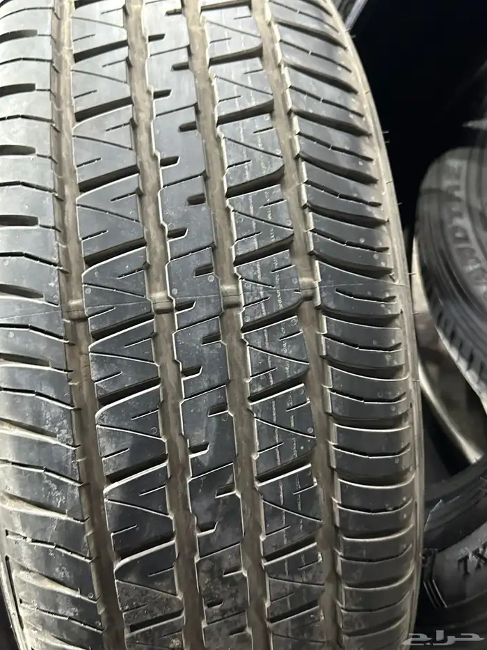 كفرات دنلوب وكاله مقاس 265 55 20 لاندكروزر 24 23