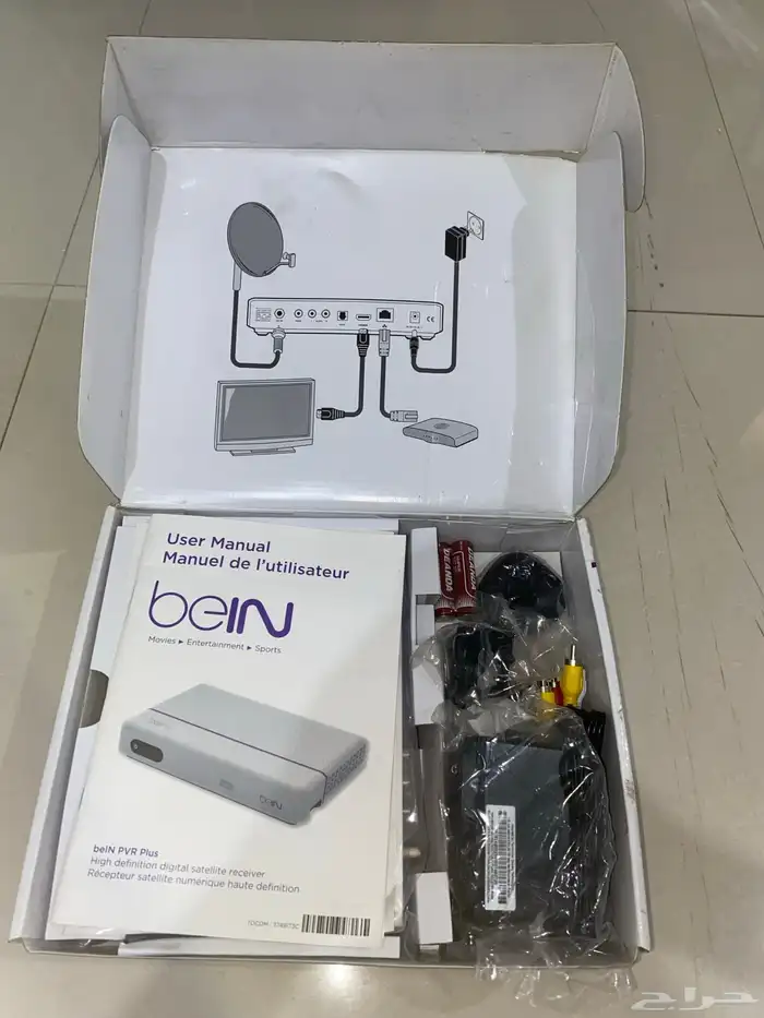 رسيفر بي ان سبورت PVR Plus الأصلي جديد 1