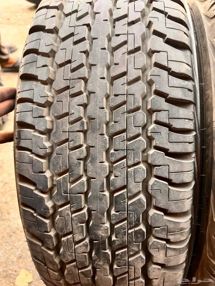 كفرات دنلوب وكاله مقاس 275 65 17 تاريخ 2024 7