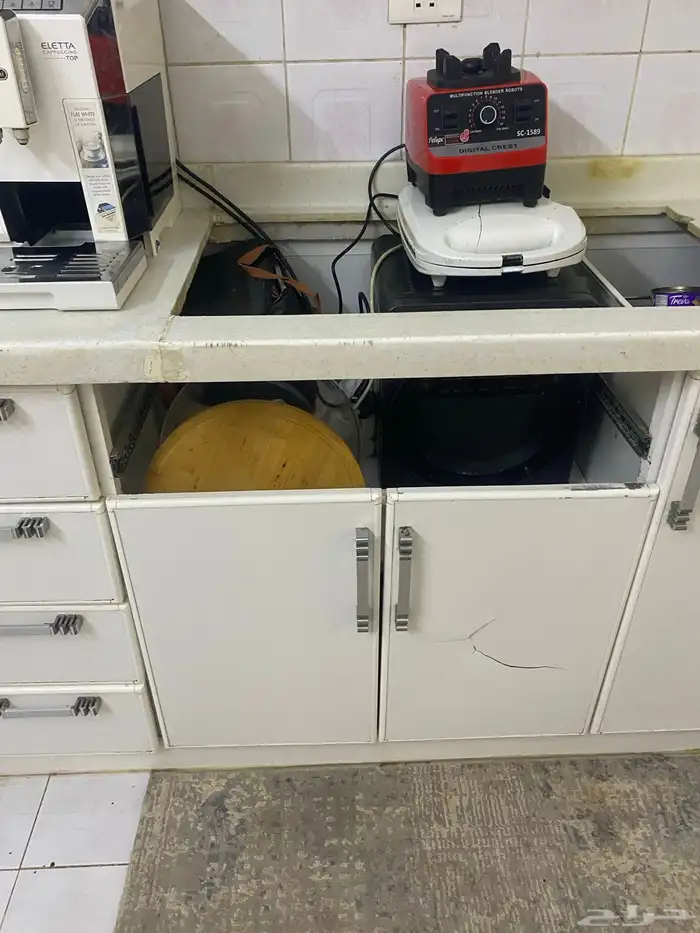 مطبخ المنيوم تقريبا ثلاثه متر ونص 1