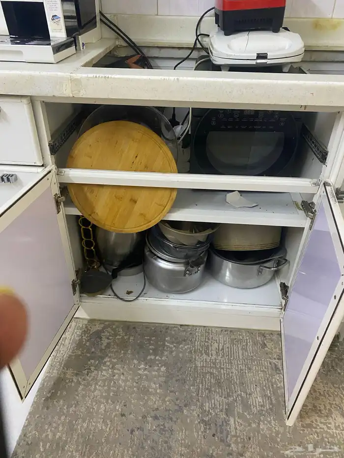 مطبخ المنيوم تقريبا ثلاثه متر ونص 8