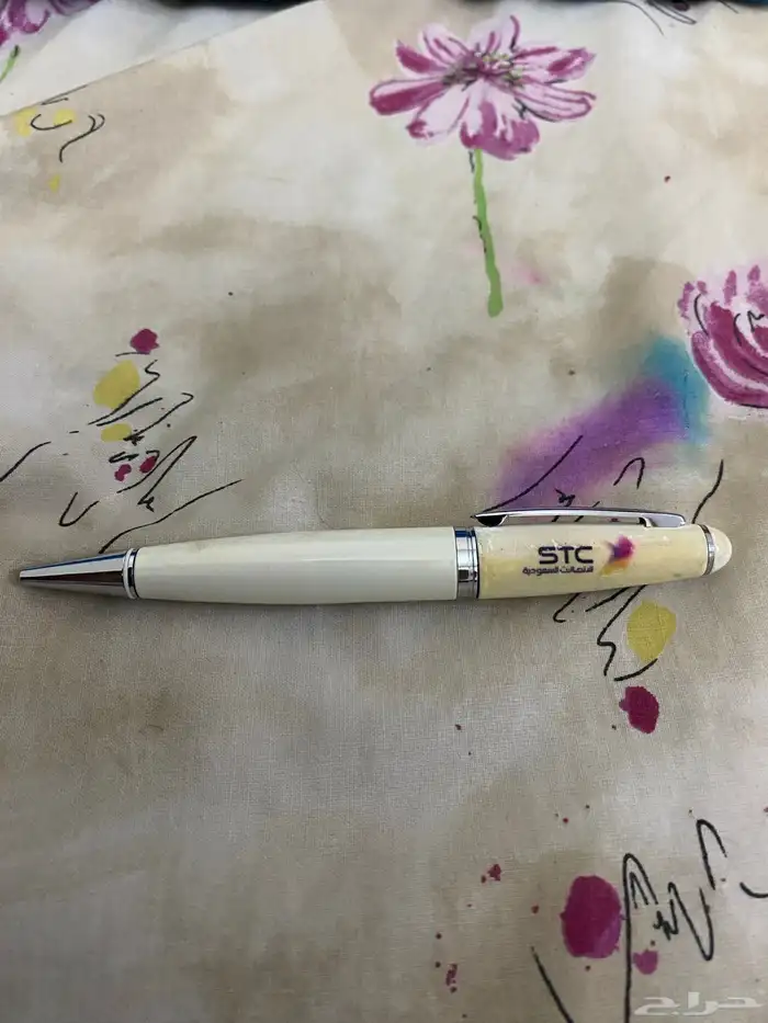 قلم stc مع ذاكرة قلم نادر 0