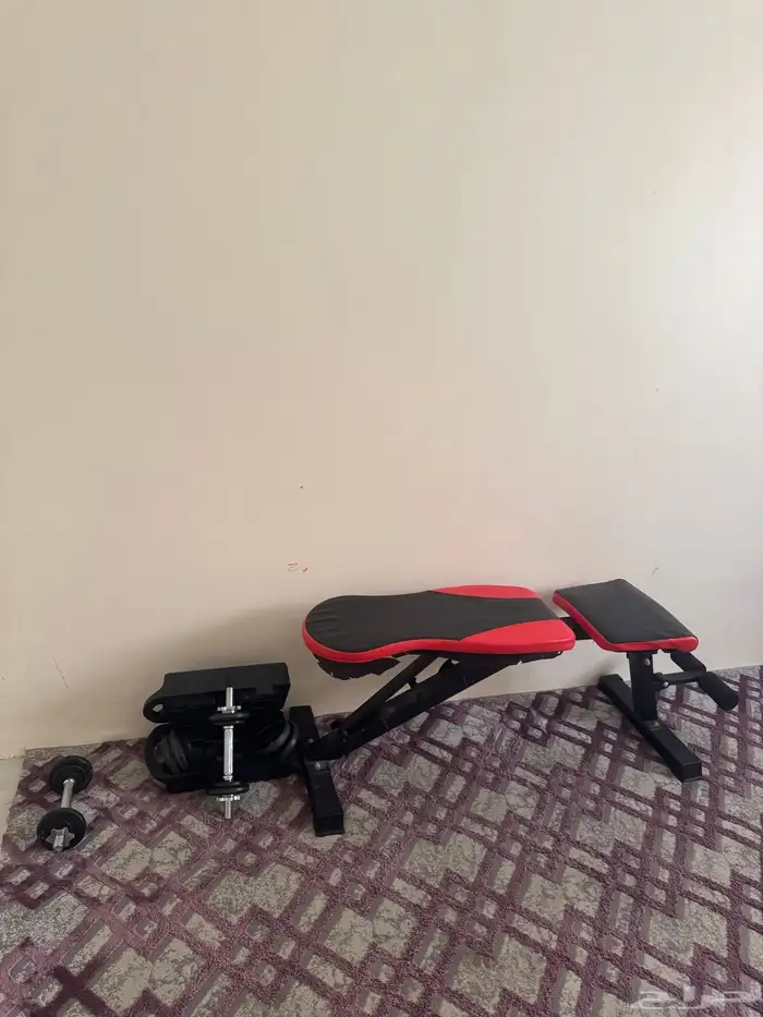بنش كرسي تمارين و دمبل 0