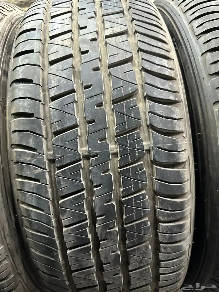 كفرات دنلوب وكاله مقاس 265 55 20 لاندكروزر 24 3