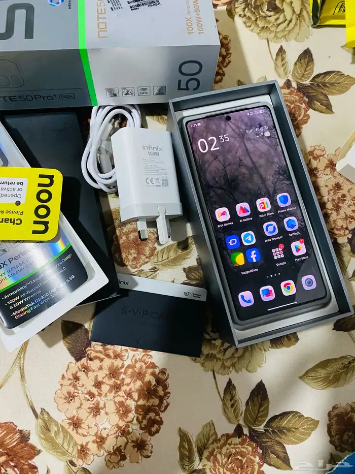 Infinix note 50 pro plus  Brand new.. Only 2 days used 2