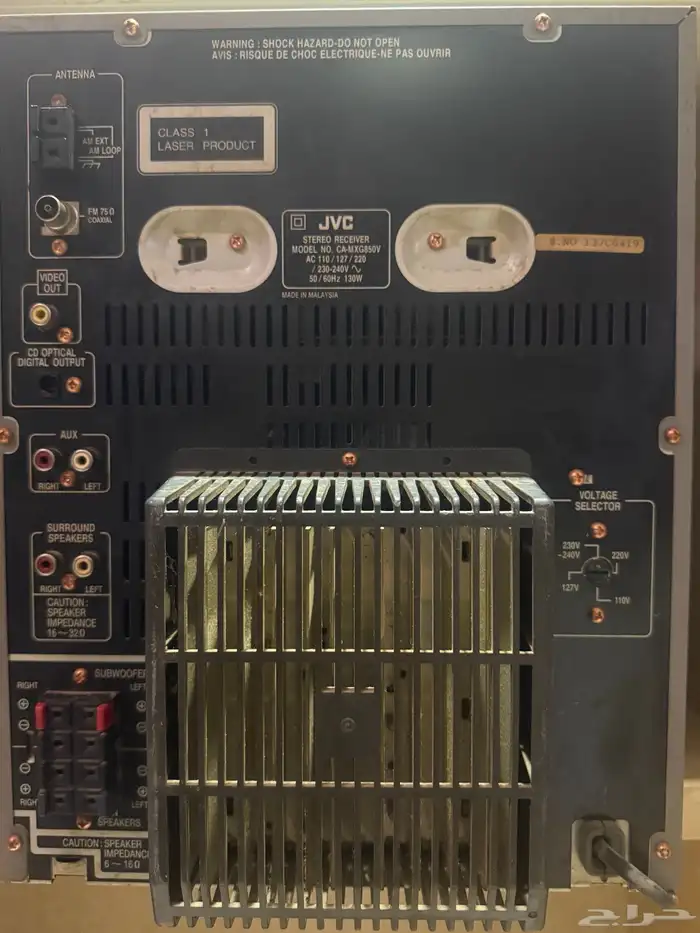 جهاز JVC Stereo Receiver CA-MXG850V مستعمل 6