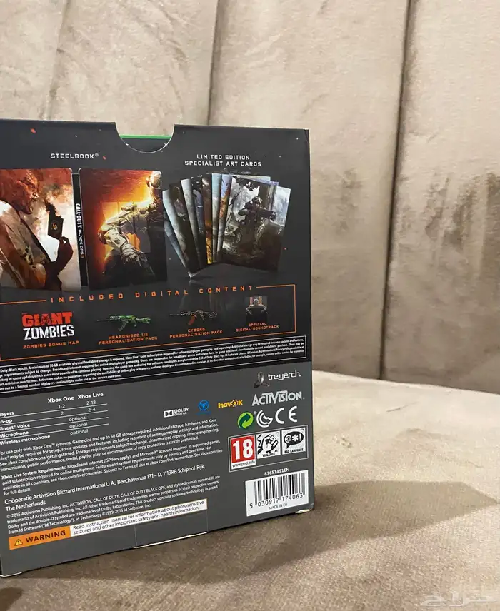للبيع نسخة نادرة لهواة التجميع call of duty Black ops 3 1