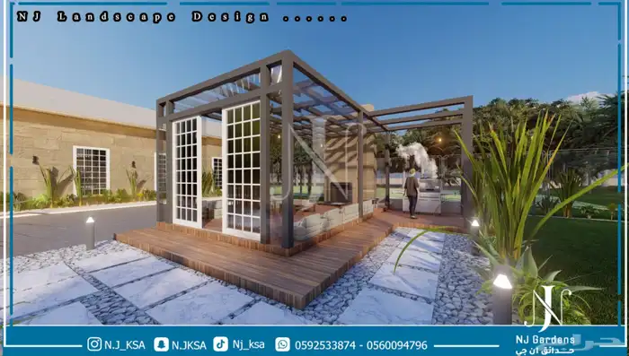 حدائق تصميم وتنفيذ 12