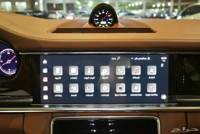 بورش باناميرا Panamera executive 2022 شبه جديد على الضمان 10
