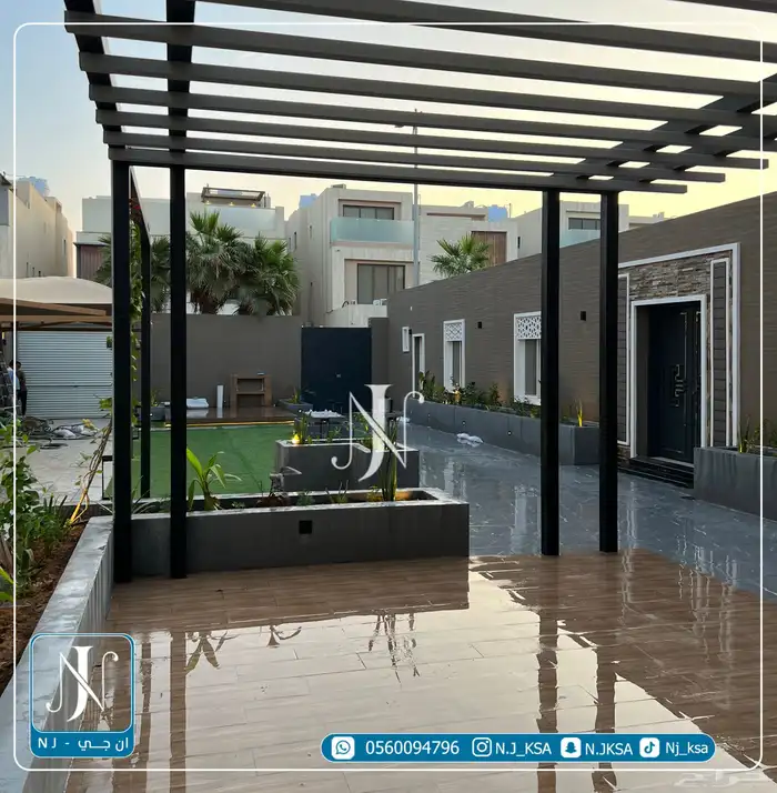حدائق تصميم وتنفيذ 0