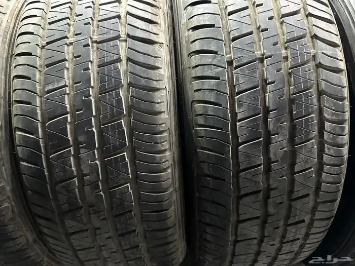 كفرات دنلوب وكاله مقاس 265 55 20 لاندكروزر 24 28