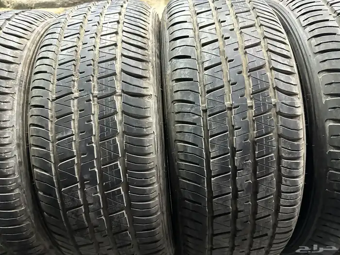 كفرات دنلوب وكاله مقاس 265 55 20 لاندكروزر 24 0