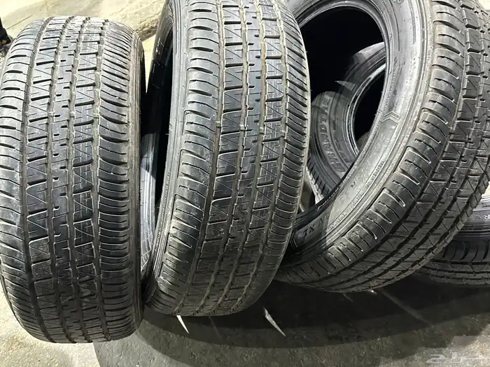 كفرات دنلوب وكاله مقاس 265 55 20 لاندكروزر 24 26