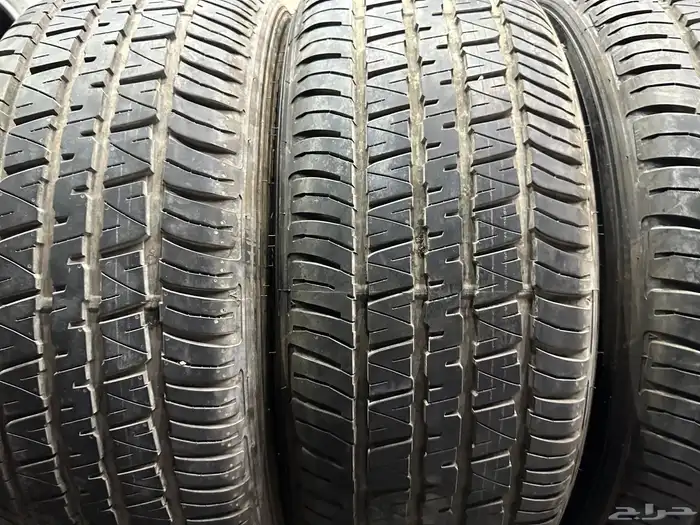 كفرات دنلوب وكاله مقاس 265 55 20 لاندكروزر 24 15