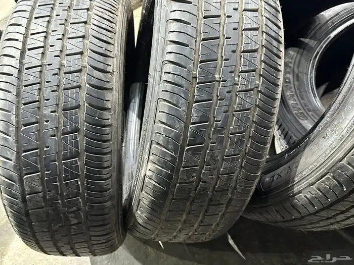 كفرات دنلوب وكاله مقاس 265 55 20 لاندكروزر 24 24