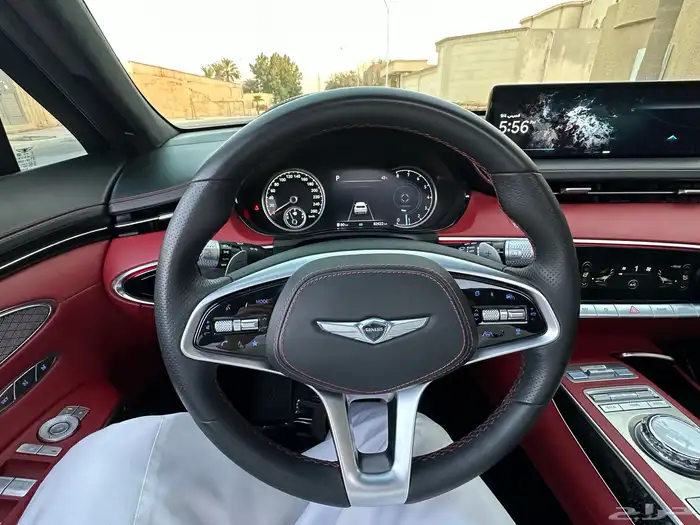 جنسس GV70 بحاله الوكاله ماشي 82 الف 30