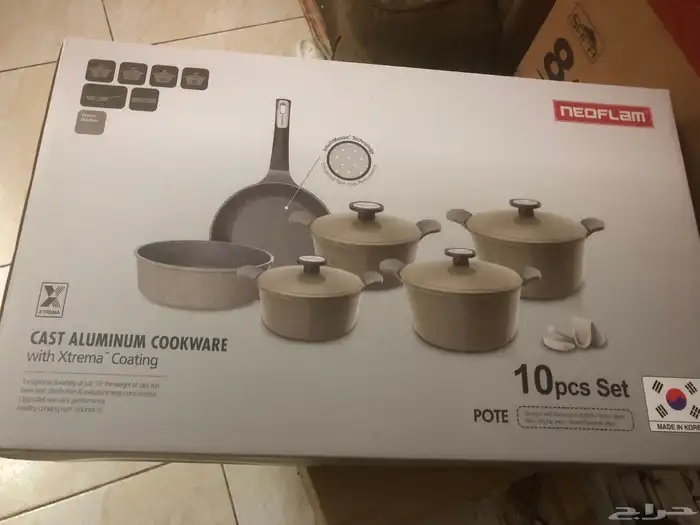 اطقم جرانيت كوري وتركي جديد بالكرتون 0