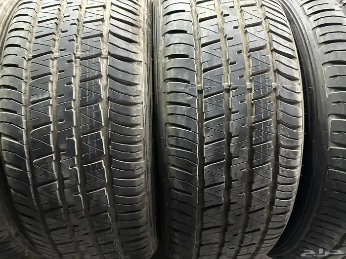 كفرات دنلوب وكاله مقاس 265 55 20 لاندكروزر 24 32