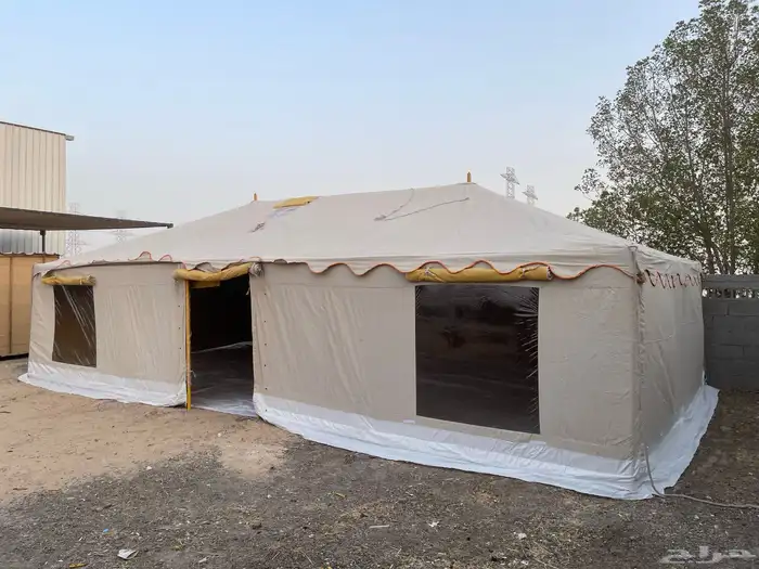 خيمة المنزل الملكية خيام منزلية بدون حبال بدون بدون عمدان 8
