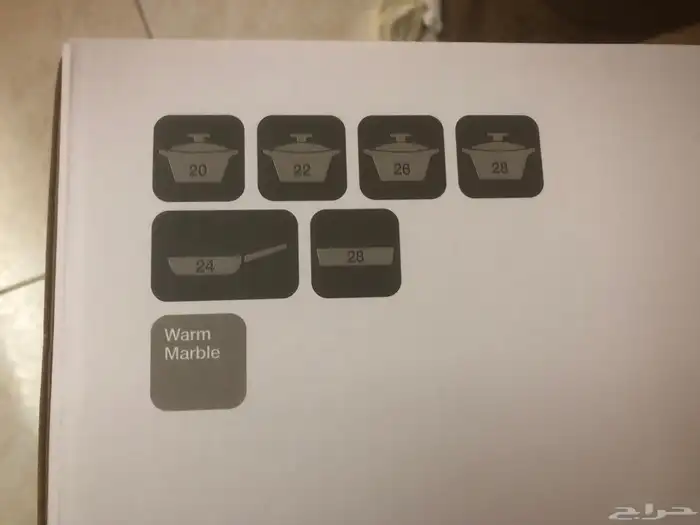 اطقم جرانيت كوري وتركي جديد بالكرتون 2