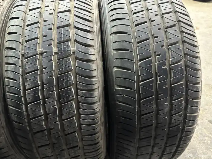 كفرات دنلوب وكاله مقاس 265 55 20 لاندكروزر 24 31